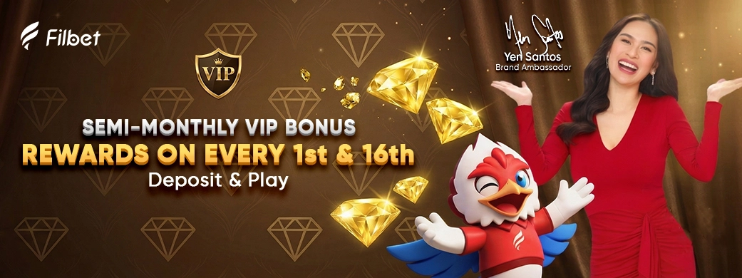 Filbet VIP rewards banner